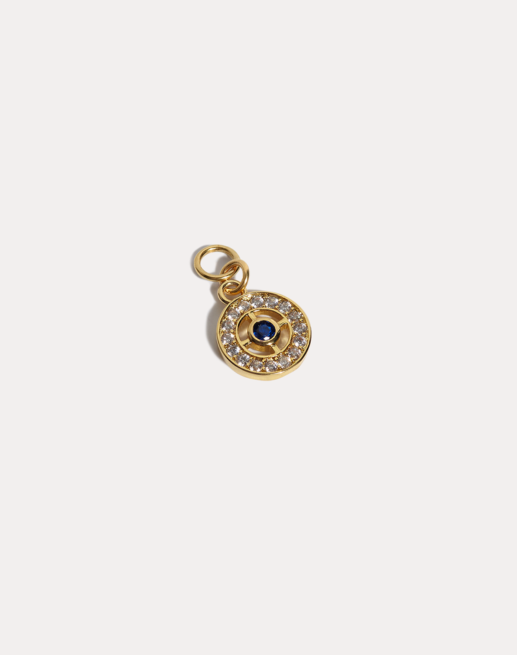Pave Target Earring Charm